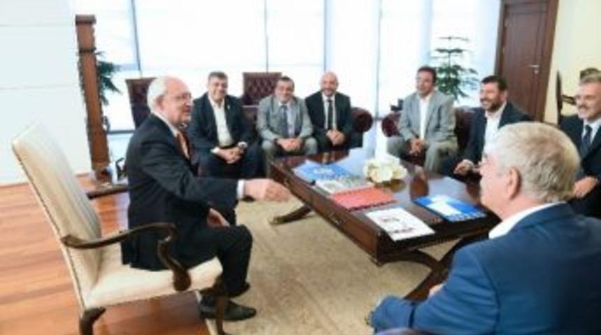 Disk, Kesk Ve Tmmob Heyetinden Kılı&ccedil;daroğlu&rsquo;na Ziyaret