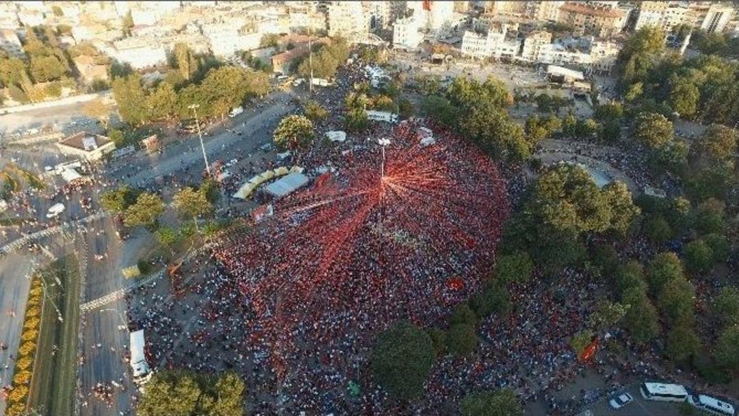 Şahinbey&rsquo;den Demokrasi Y&uuml;r&uuml;y&uuml;ş&uuml;
