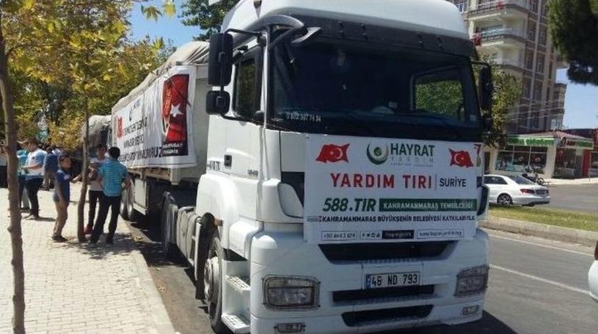 Suriye’ye 5 Tır Yardım
