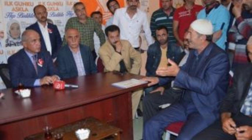 Ilıcalı&rsquo;dan Karayazılılara Teşekk&uuml;r Ziyareti