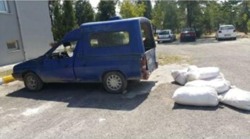 &Ccedil;alınan 7 &Ccedil;uval Fındık Satılmadan Bulundu