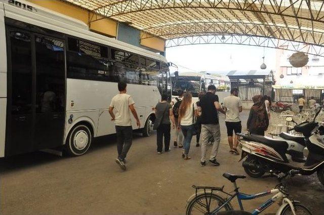 Nazilli’de Köy Minibüslerinin Yeni Durağı Katlı Otopark