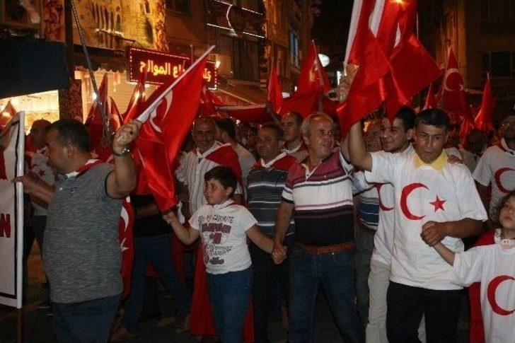 Kilis’te Şehit Astsubay Ömer Halisdemir’e Saygı Yürüyüşü G2