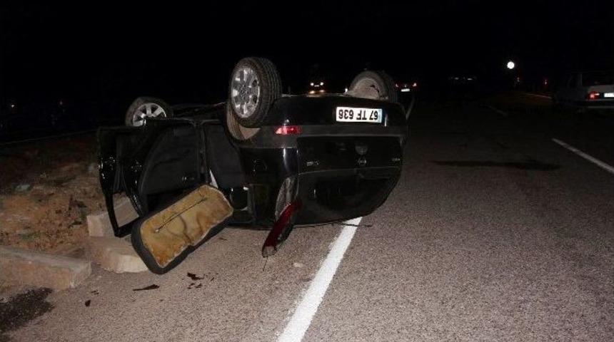 Zonguldak’ta Trafik Kazası: 1 Yaralı