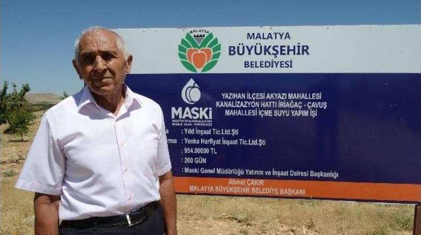 Vatandaşlar İ&ccedil;me Suyuna Kavuşuyor