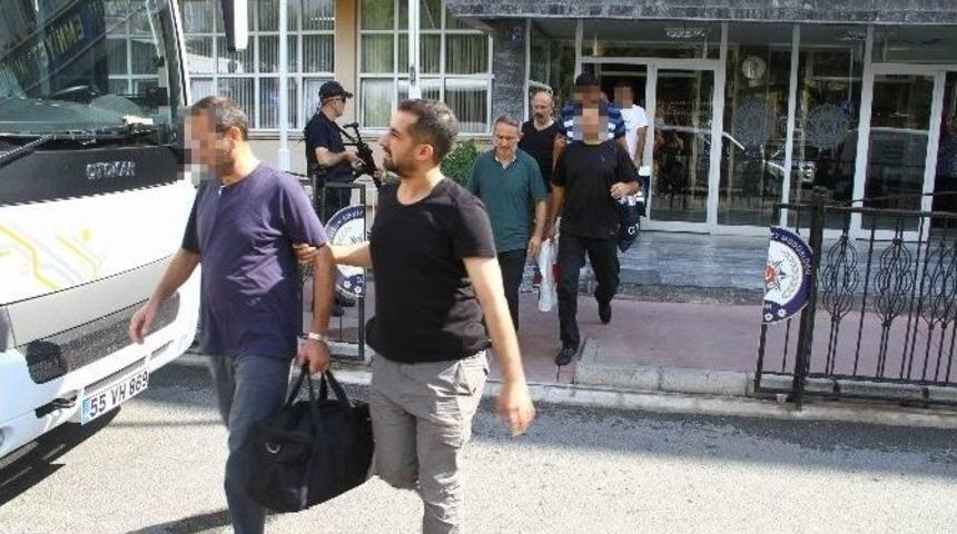 Samsun&rsquo;da 16 Polis Adliyeye Sevk Edildi