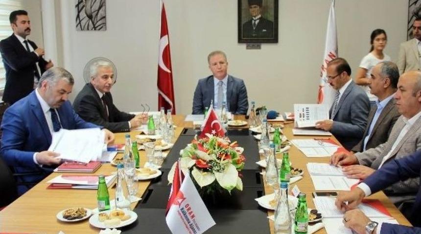 Oran Kalkınma Ajansı Ağustos Ayı Y&ouml;netim Kurulu Toplantısı Yapıldı