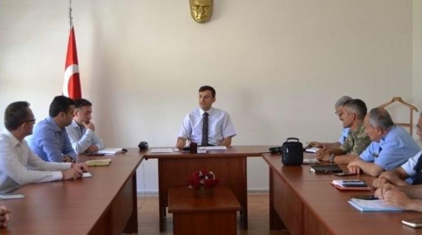 Uyuşturucu İle M&uuml;cadele İl&ccedil;e Kurulu Toplantısı Yapıldı