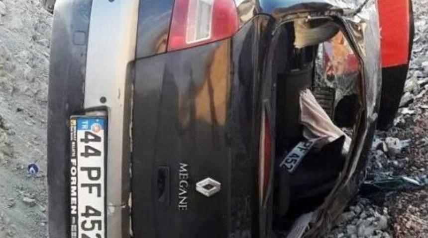 Adıyaman’da Otomobil Takla Attı: 5 Yaralı