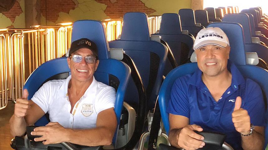 Jean- Claude Van Damme, 'Hyper Coaster'a bindi