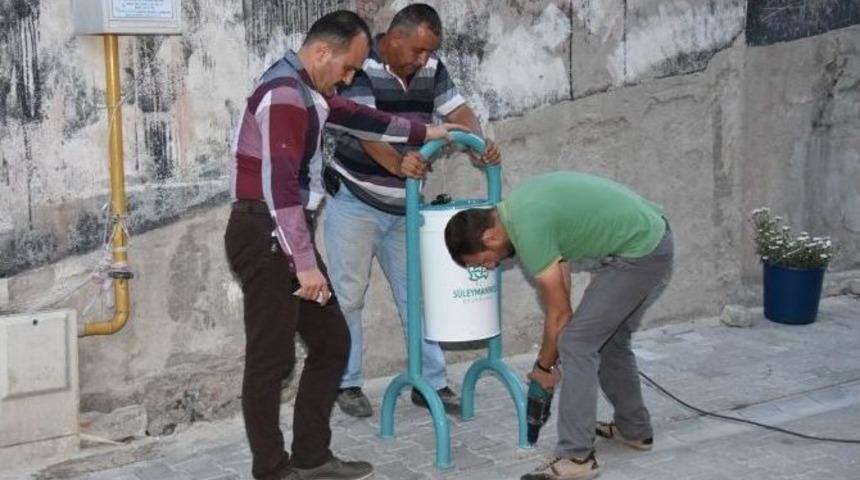 Yeni &Ccedil;&ouml;p Kutularının Montajları Devam Ediyor