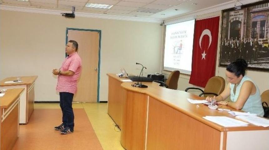 Belediye Personeline İş Sağlığı Eğitimi