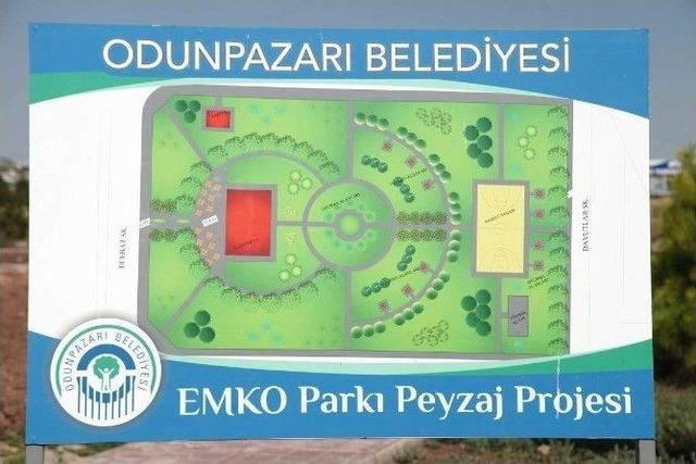 Odunpazarı Belediyesi’nden Emko’ya 8 Bin 980 Metrekarelik Park