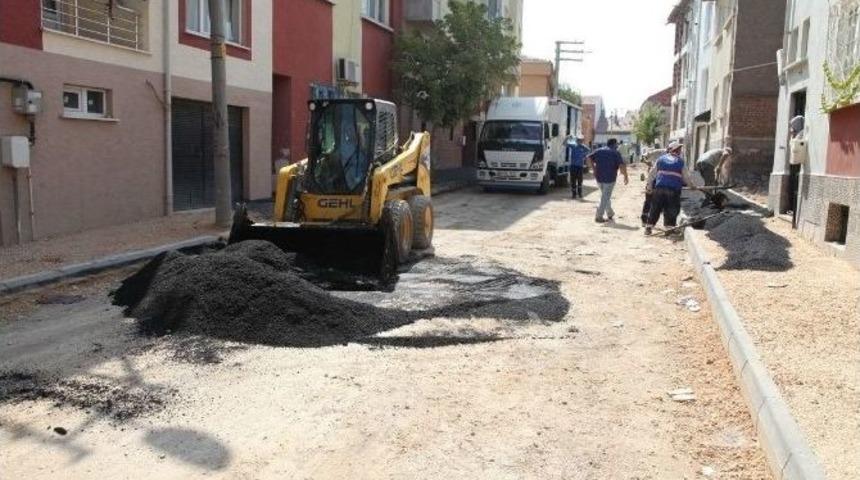 Odunpazarı Fen İşleri Ekiplerinin &Uuml;st Yapı &Ccedil;alışmaları