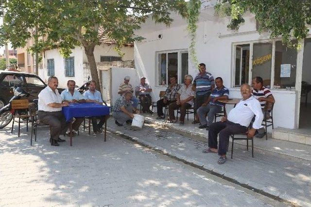 Başkan Uysal Yol Yapım &Ccedil;alışmalarını İnceledi 1