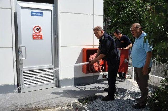 Bozüyük’teki Akaryakıt İstasyonlarında Yangın Denetimi