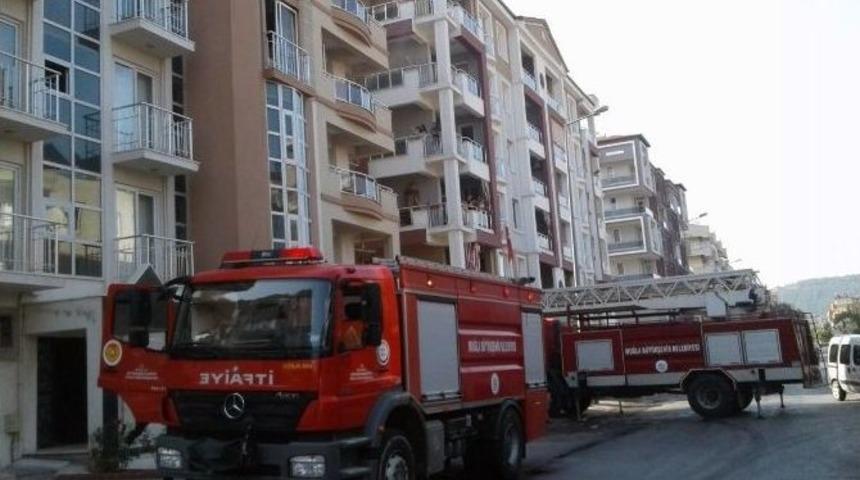 Milas&rsquo;ta &Uuml;&ccedil;&uuml;nc&uuml; Katta &Ccedil;ıkan Yangın Korkuttu