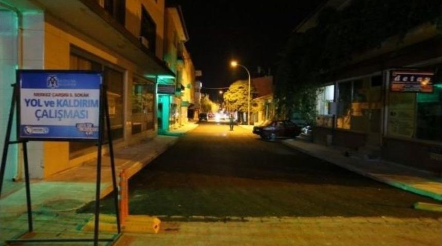 Erzincan Belediyesi Sokakları Asfaltlıyor