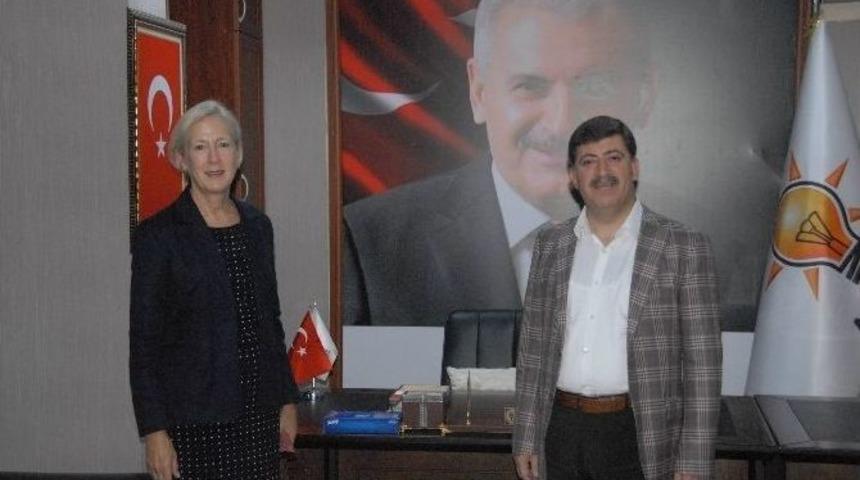 Abd Adana Konsolosu Specht Diyarbakır&rsquo;da