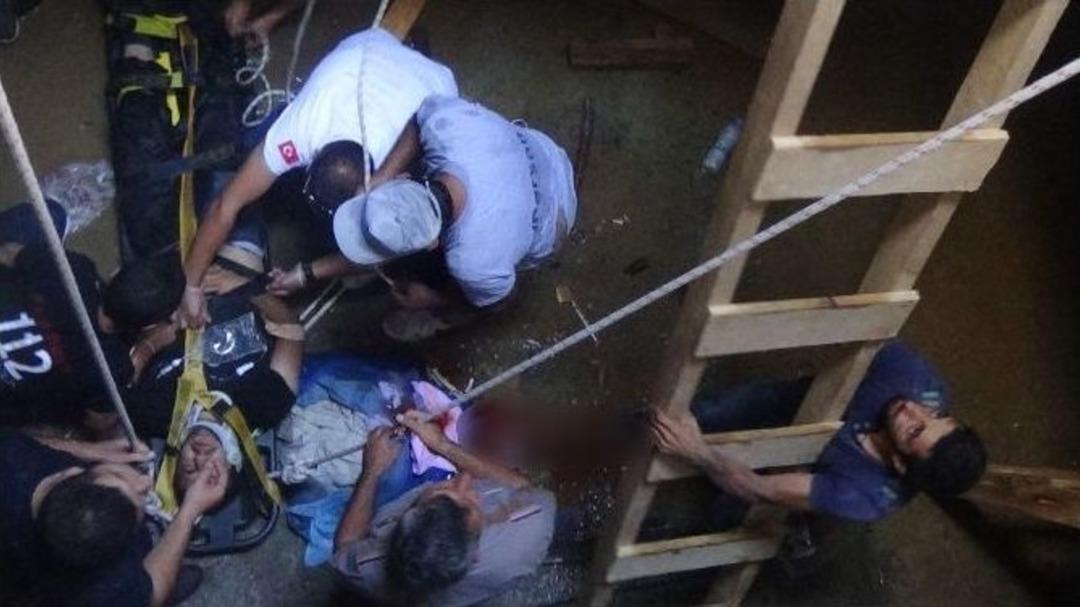 2&rsquo;nci Kattan D&uuml;şen İnşaat İş&ccedil;isi Ağır Yaralandı