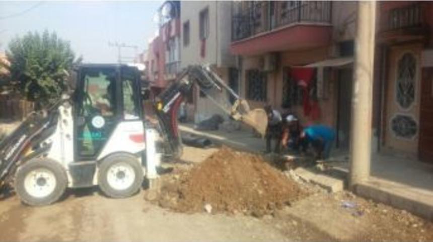 Turgutlu&rsquo;nun Irmak Mahallesine Yeni Kanalizasyon Hattı