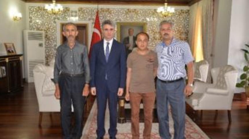 Demokrasi Gazisi Bolu Valisi Aydın Baruş&rsquo;u Ziyaret Etti