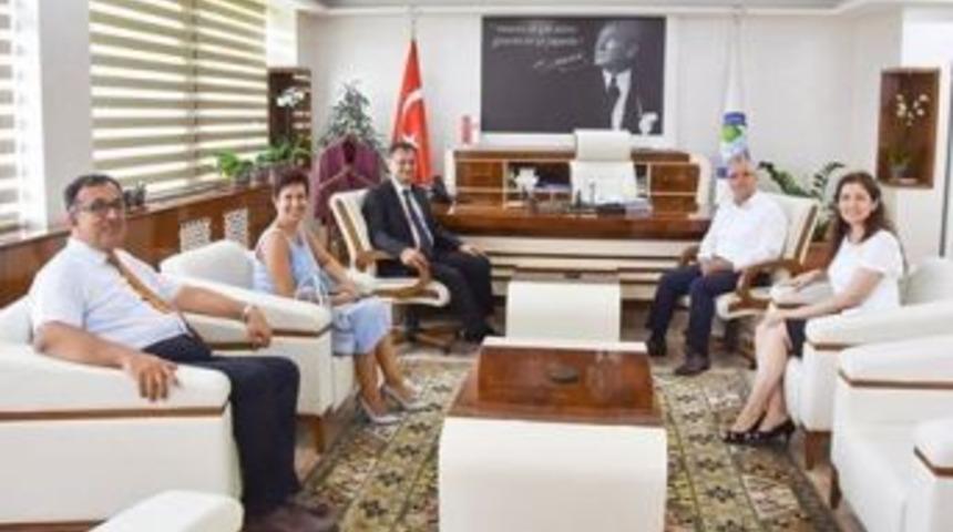 Yeni M&uuml;d&uuml;rden Başkan Kayda&rsquo;ya Ziyaret