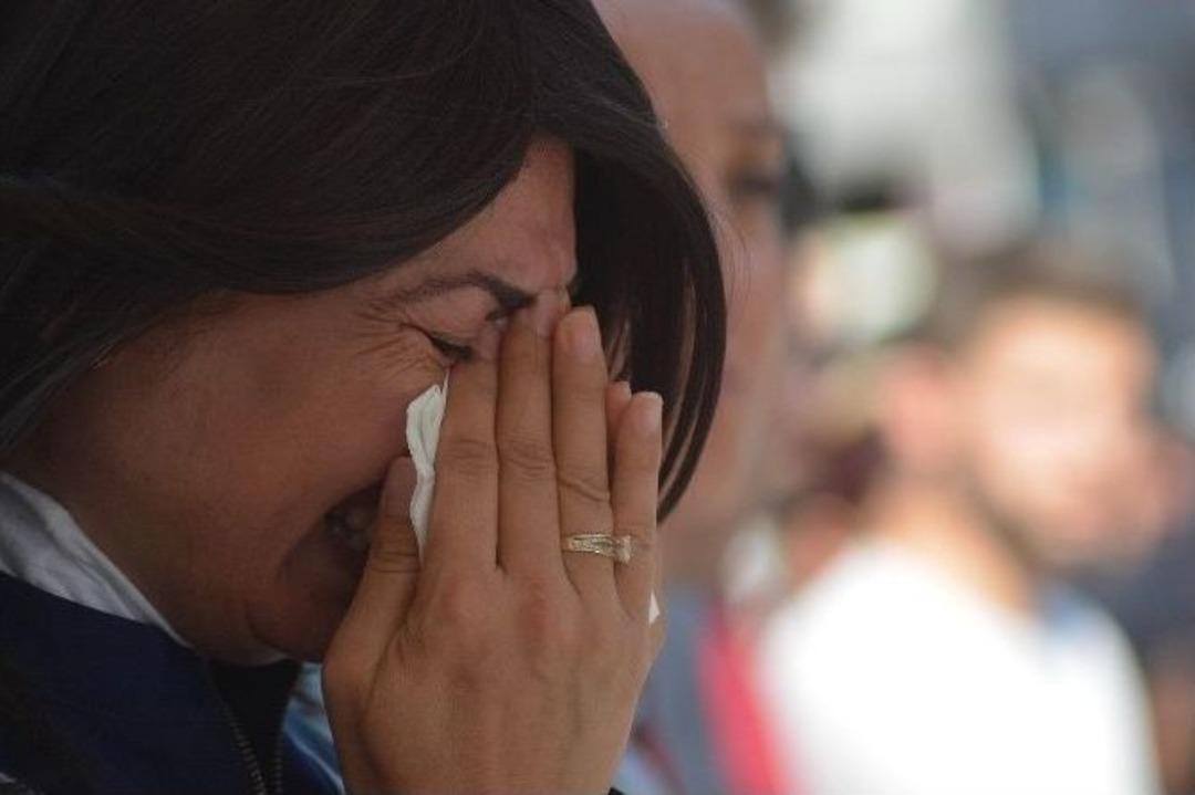 G&ouml;zyaşları Şehit Polis Memuru &Ouml;mer Faruk Bol İ&ccedil;in Aktı