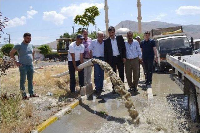 Muş’ta Su Arayışları Olumlu Sonuç Verdi