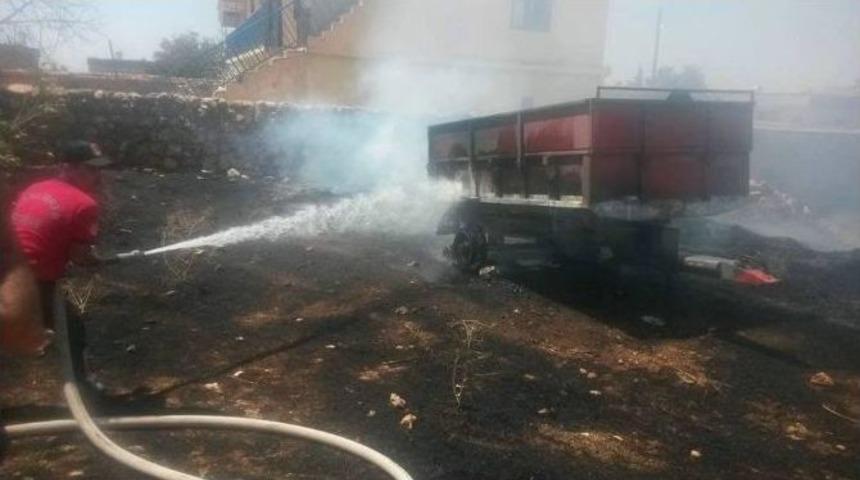 Trakt&ouml;r R&ouml;morku Yandı