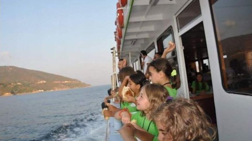 &Ccedil;ocukların Mavi Tur Sevinci...