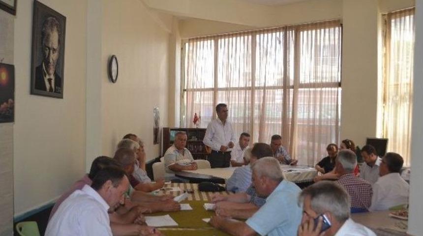 Muhtarlara "s&ouml;zleşmeli &Uuml;retim Desteği" Bilgilendirme Toplantısı