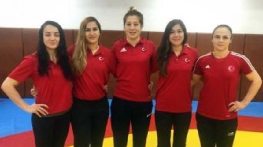 Kadın G&uuml;reş&ccedil;iler Olimpiyat Yolunda