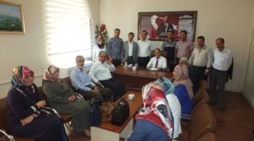 Malazgirt İl&ccedil;e Milli Eğitim M&uuml;d&uuml;r&uuml; Vedat Kaya&rsquo;ya Ziyaret