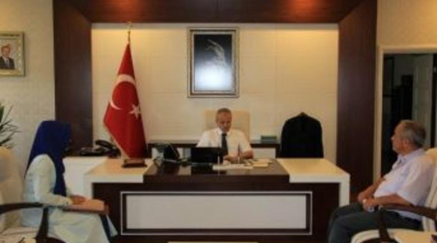 Demokrasi Şehidinin Ailesi Bartın Valiliği&rsquo;nde