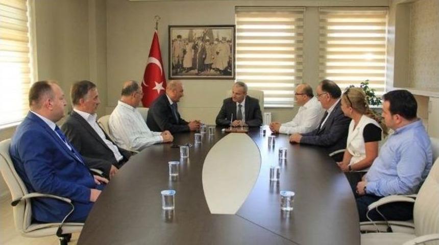 Bartın Tso&rsquo;dan Vali Nusret Dirim&rsquo;e Ziyaret