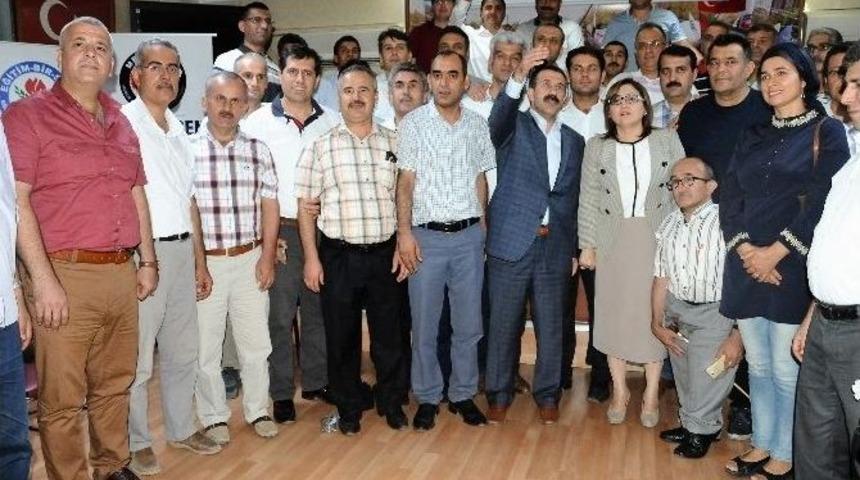 Şahin&rsquo;den, Memur -sen&rsquo;e Teşekk&uuml;r Ziyareti