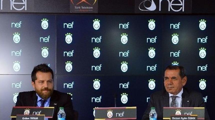 Galatasaray&rsquo;ın Yeni Forma Sponsoru Nef Oldu