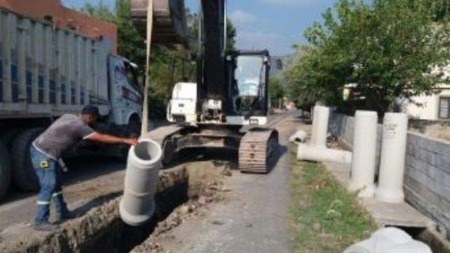 Hatay’da Kanalizasyon Hattı Çalışmaları
