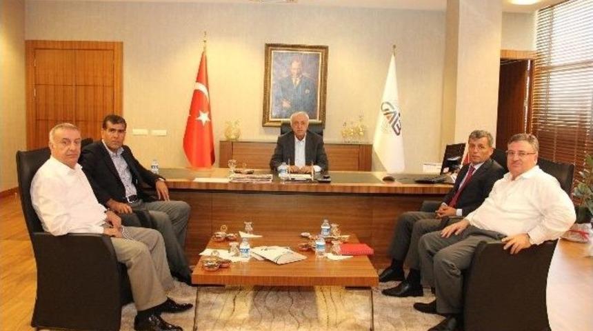 Gümrük Ve Ticaret Bakanlığı Gap Bölge Müdürü Şaşmaz’dan Gaib’e Ziyaret