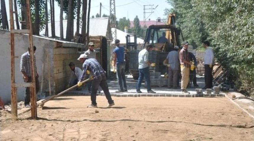 Erciş Belediyesi’nden Hummalı Çalışma