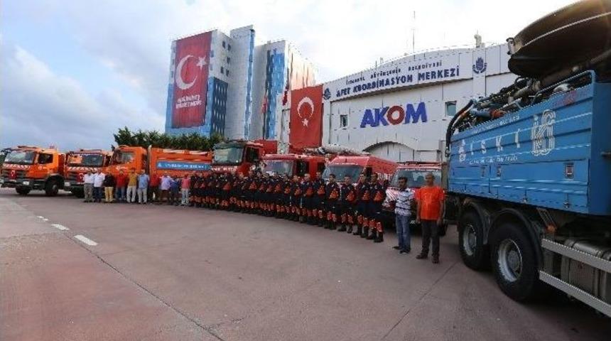 İstanbul B&uuml;y&uuml;kşehir Belediyesi&rsquo;nden Makedonya&rsquo;ya Yardım Eli