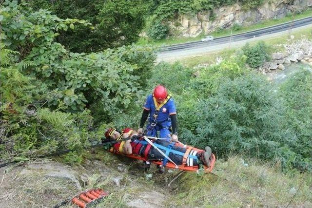 Rize’de Sağlık Çalışanları Böyle Eğitiliyor