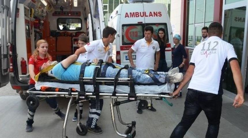 Fatsa&rsquo;da İnşaattan D&uuml;şen İş&ccedil;i Yaralandı