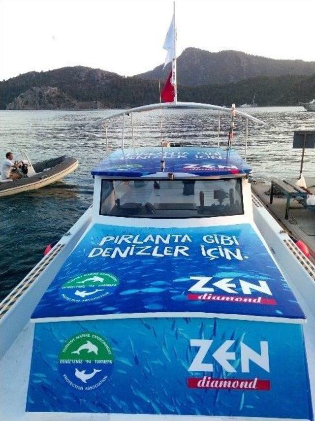 Zen Pırlanta, ’deniztemiz 3’ Adlı Atık Toplama Teknesinin Sponsoru Oldu