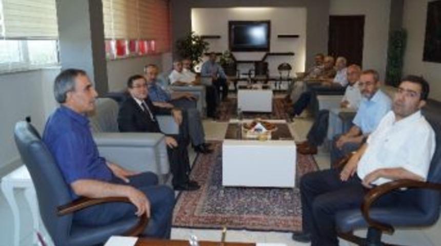 Sendika Başkanlarından Rekt&ouml;r Prof. Dr. Kızılay&rsquo;a Ziyaret