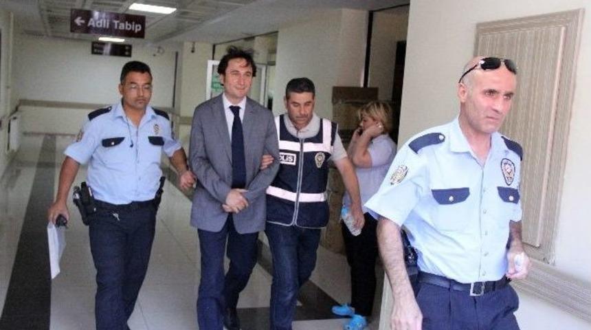 G&ouml;zaltındaki Ak Parti Eski İl Başkanı &Ouml;mer Dengiz, Doktor Kontrol&uuml;nden Ge&ccedil;irildi