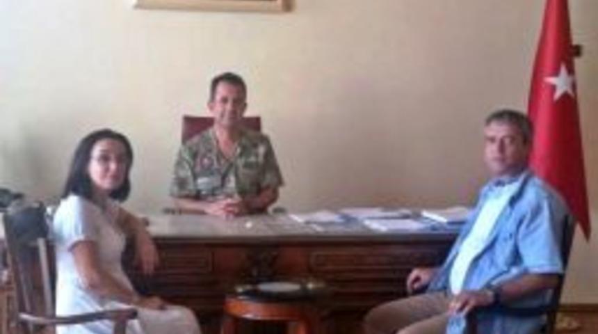 Ebed&rsquo;ten Tuğgeneral Salim Afg&uuml;n&rsquo;e Ziyaret