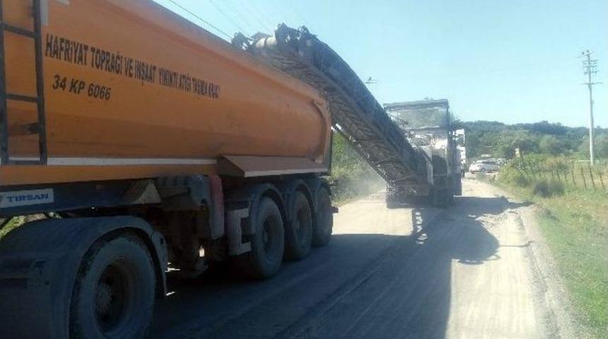 B&uuml;y&uuml;kşehir, Kandıra&rsquo;nın K&ouml;y Yollarında &Ccedil;alışma Başlattı