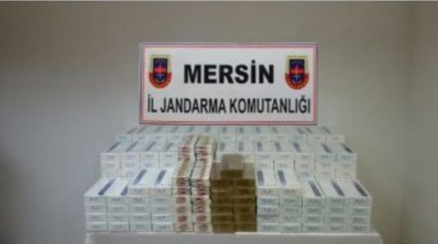 Mersin&rsquo;de 2 Bin 530 Paket Ka&ccedil;ak Sigara Ele Ge&ccedil;irildi